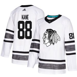 Chicago Blackhawks Trikot #88 Patrick Kane Weiß 2019 All-Star